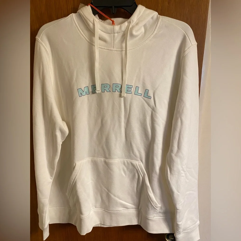 New with tags ladies white hooded sweatshirt by Merrell size XL - Picture 3 of 11